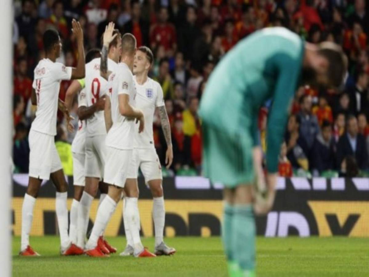 Inglaterra se venga de España y se mete en la carrera por la Liga de Naciones
