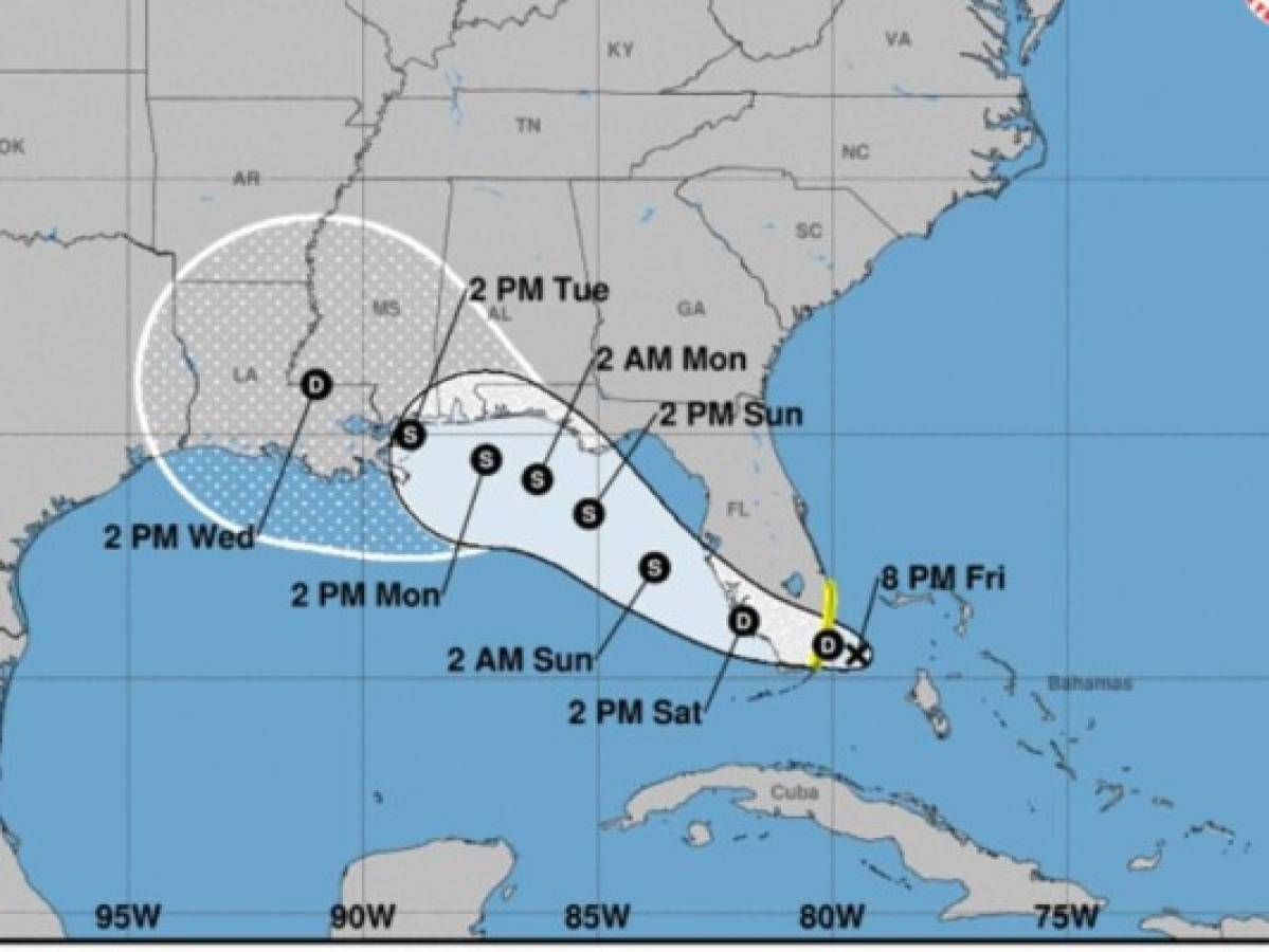 Se forma una nueva depresión tropical al sur de Florida