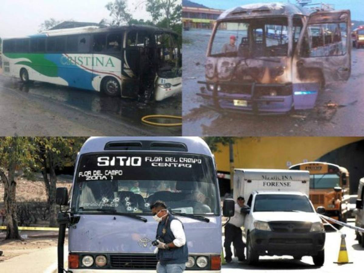 Honduras: 63 muertes violentas en el rubro del transporte se contabilizan en el 2016