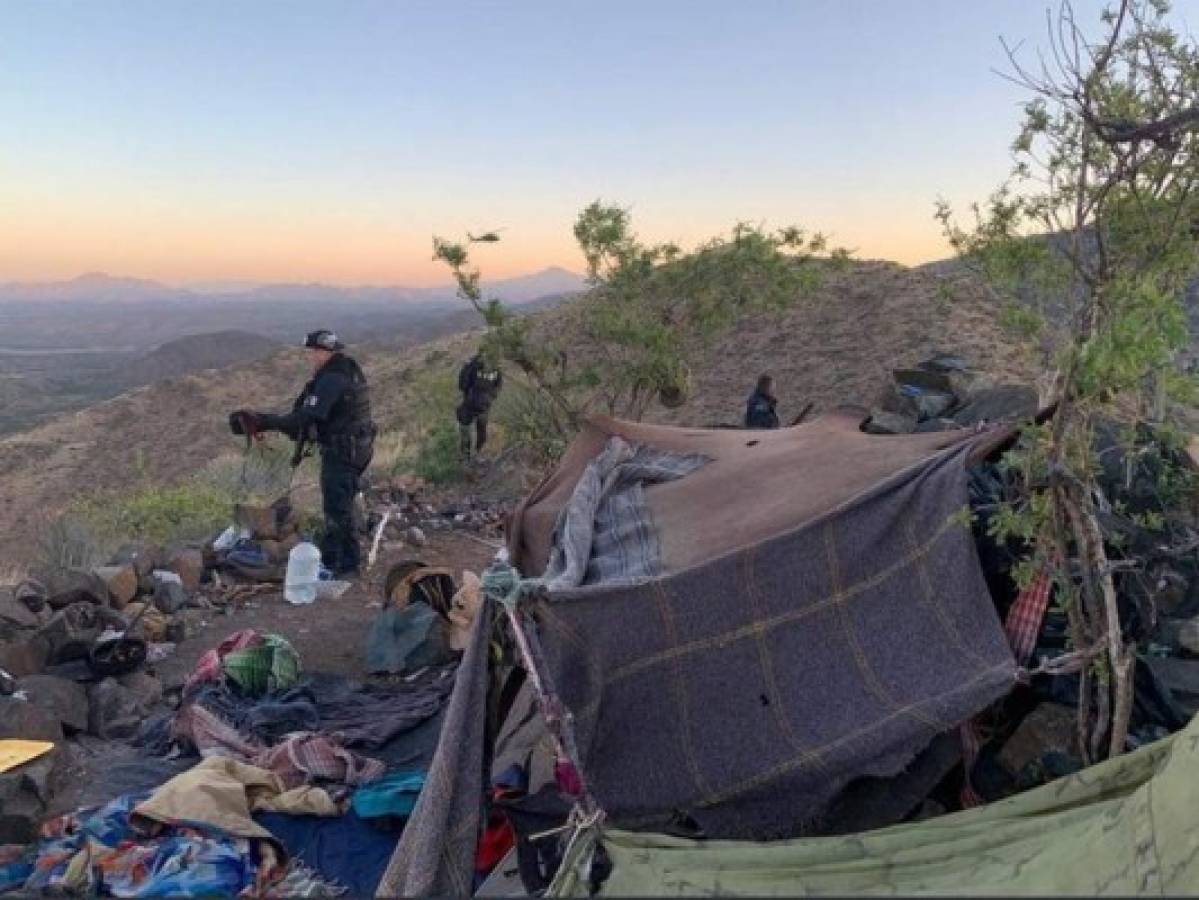 Capturan a hondureños ligados a red de 'halcones' que cruzaba migrantes y drogas en montañas de México