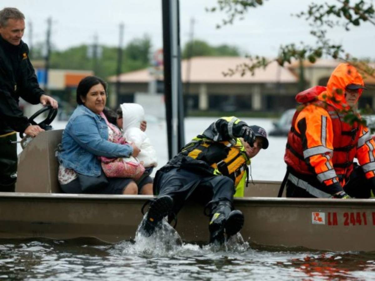 Harvey provoca inundaciones en el oeste de Luisiana