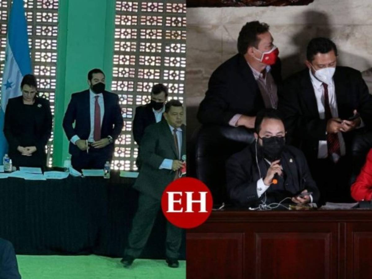 Momentos clave de la elección de dos juntas directivas en el Congreso Nacional