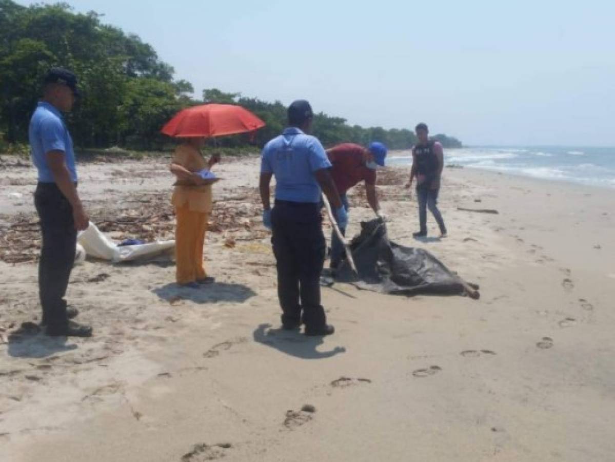 Hallan cadáver decapitado en playa de La Ceiba en Semana Santa
