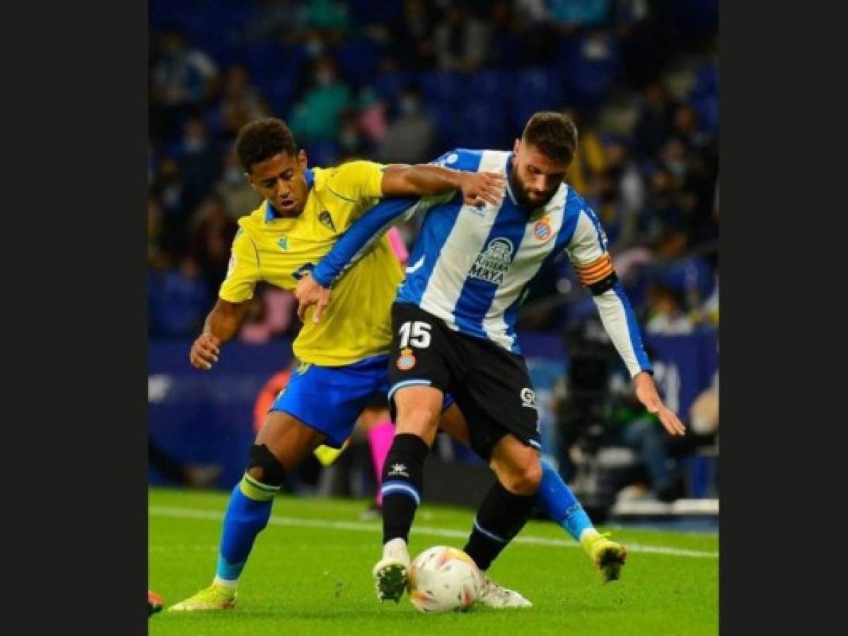 Choco Lozano pierde con el Cádiz ante el Espanyol  