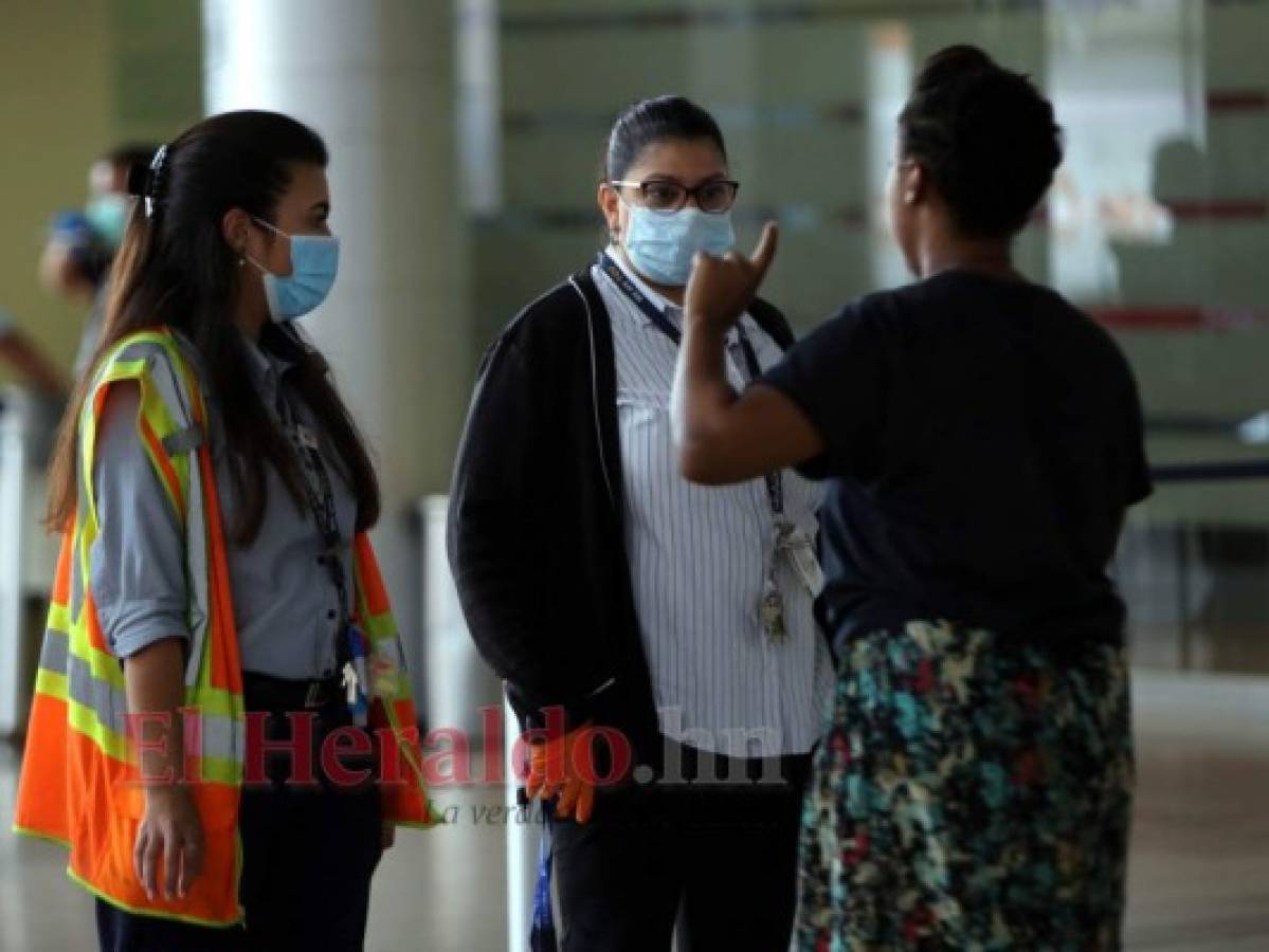 Solo 11 personas detectan casos sospechosos de coronavirus en Toncontín y Villeda Morales