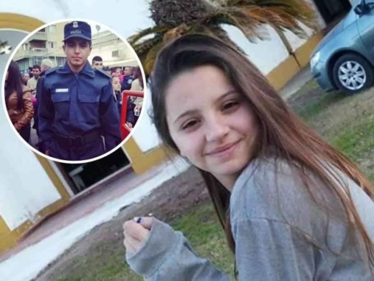 El asesinato de una joven por su exnovio policía conmociona Argentina