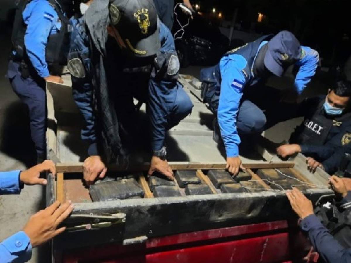 Con 42 kilos de presunta cocaína capturan a hombre en Choluteca