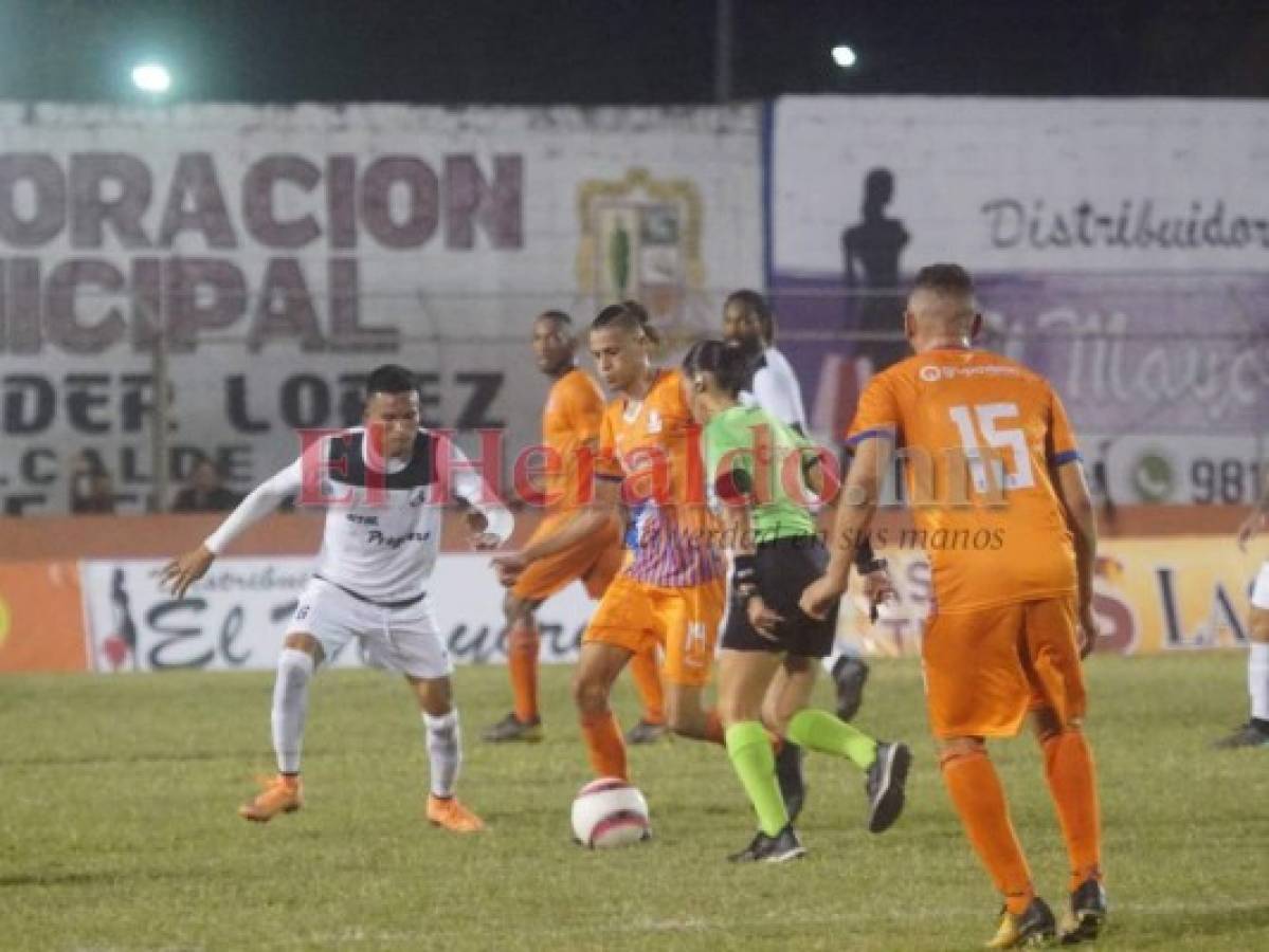Honduras Progreso vence 1-0 a Lobos UPN en el estadio Humberto Micheletti