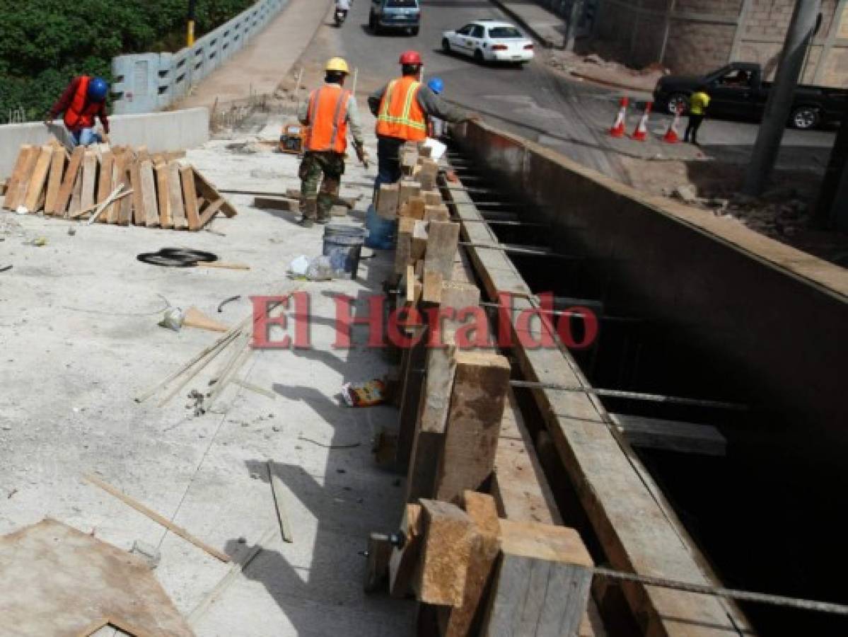 En febrero será habilitada obra vial en el barrio La Bolsa de Comayagüela