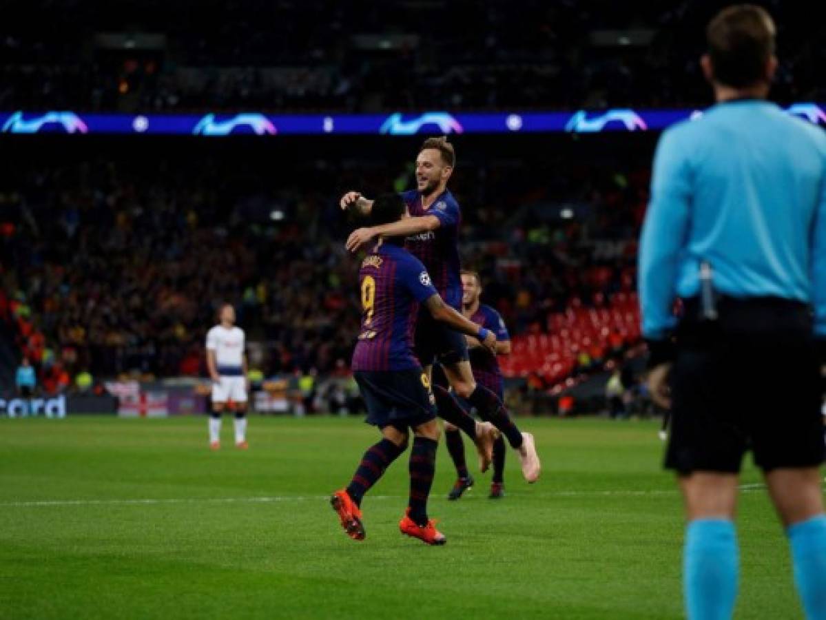 Con doblete de Messi, Barcelona venció 4-2 al Tottenham en Champions 2018-19