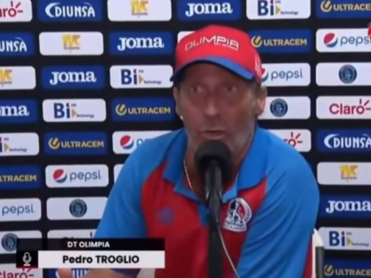 Pedro Troglio: 'Yo me aguanto todas las pelotudeces que hablan'