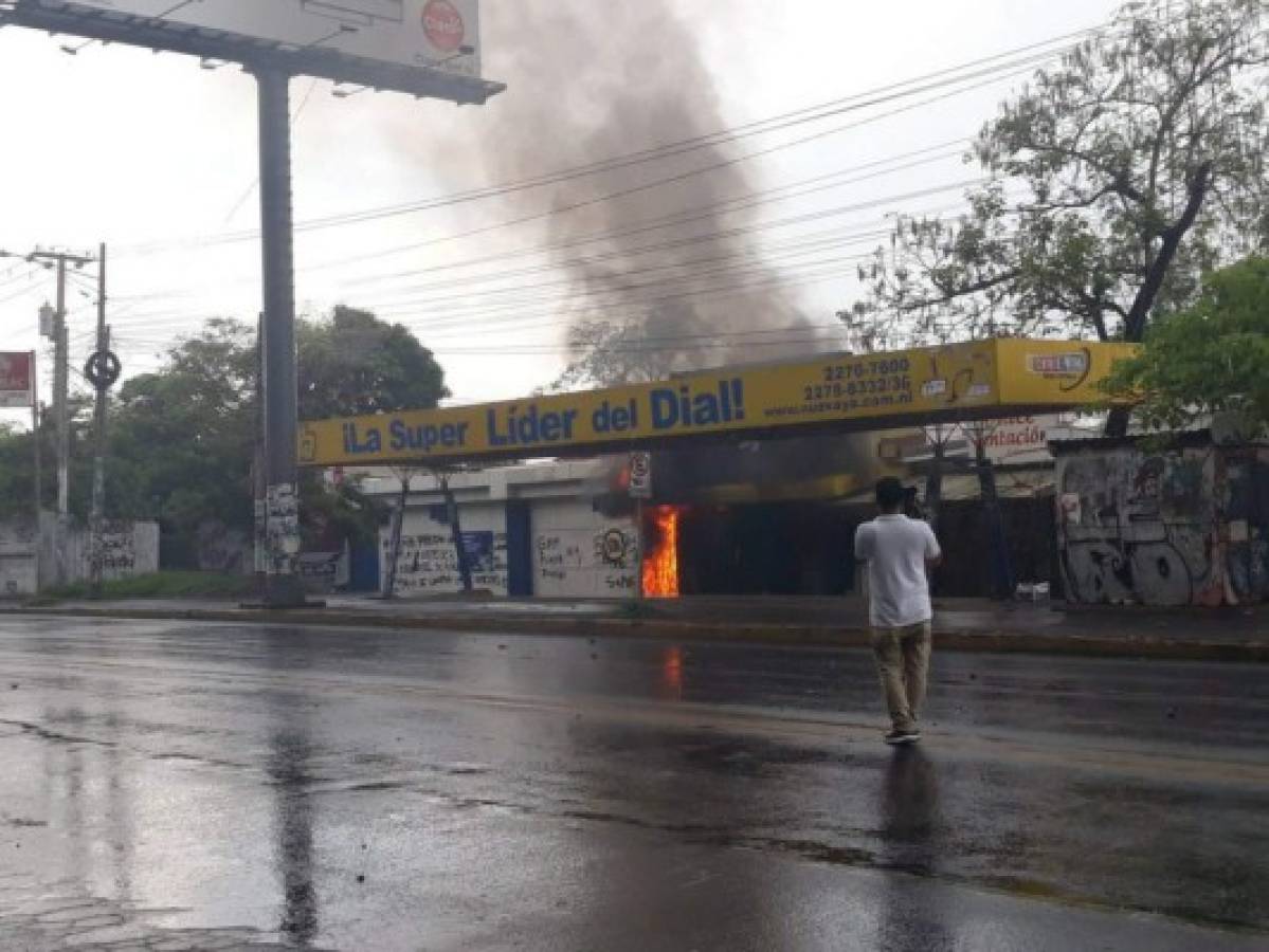 Incendian instalaciones de Radio Ya de Nicaragua  