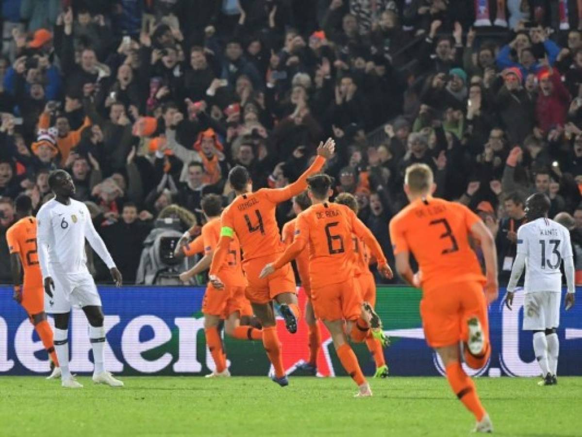 Holanda derrota a Francia y Alemana desciende en la Liga de Naciones de Europa