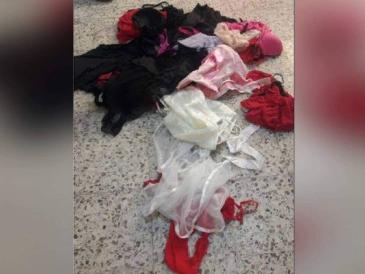 La lenccería fue encontrada en el spa Tharaa en Tegucigalpa (Foto: MP/ El Heraldo Honduras/ Noticias de Honduras)