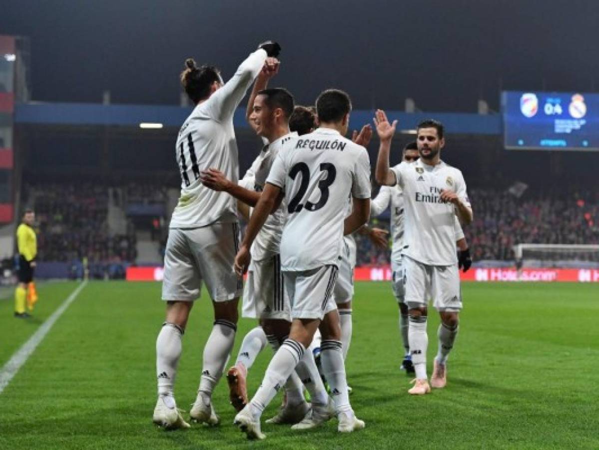 Real Madrid golea y recupera sensaciones en Champions