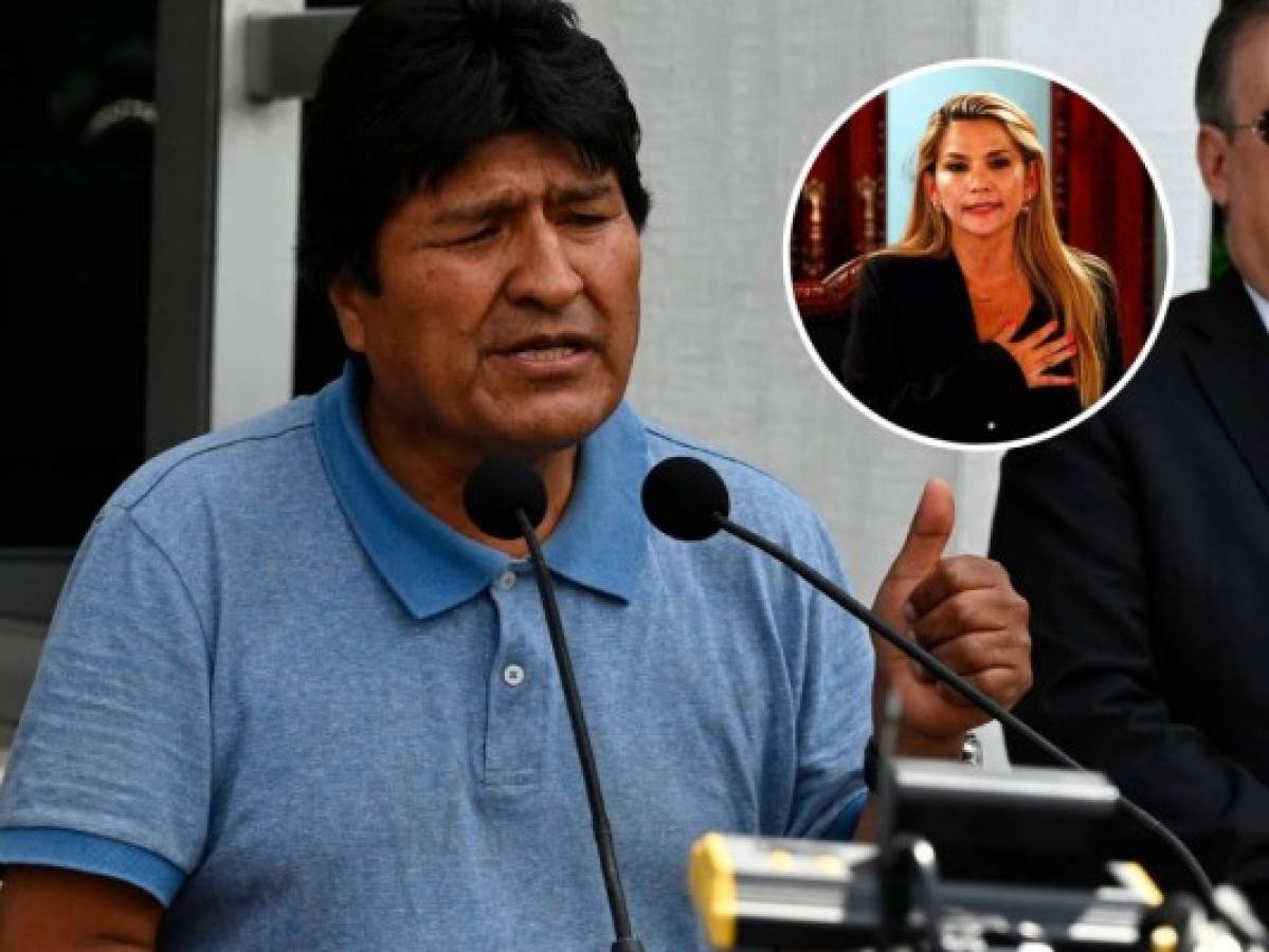 La reacción de Evo Morales tras autoproclamación de Jeanine Añez