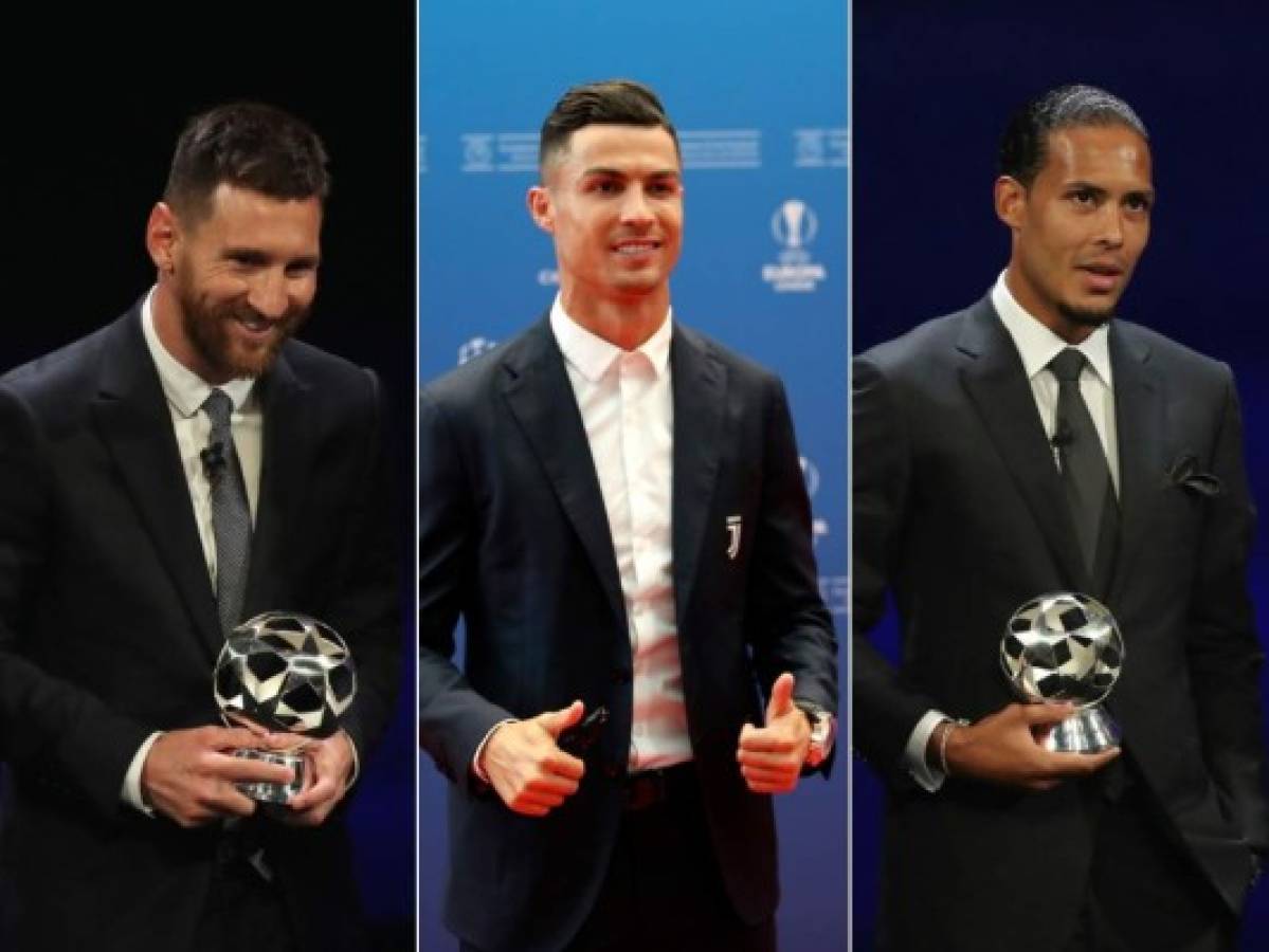 Messi, Cristiano y Van Dijk son los finalistas del premio FIFA 'The Best'