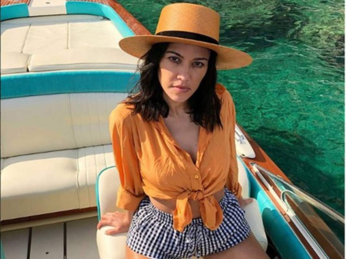 La atrevida foto de Kourtney Kardashian en Instagram que molestó a su novio