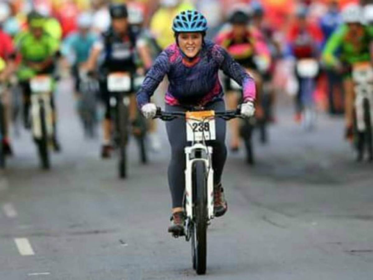 Wendy Miguel, ganó dos veces seguidas el MTB Máster B de la Vuelta de EL HERALDO y espera mantenerlo...