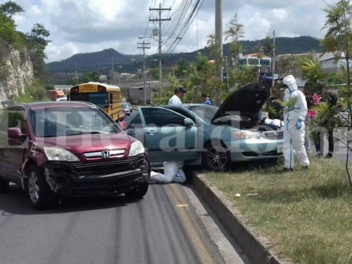 En persecución caen dos ladrones en el anillo periférico tras intentar robar un vehículo