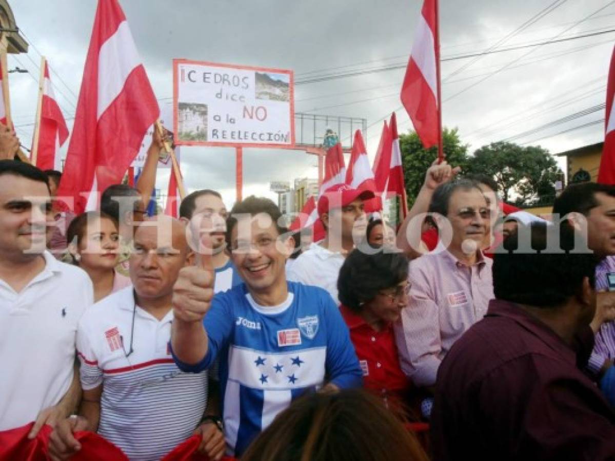 Honduras: Oposición política se movilizó contra la reelección presidencial