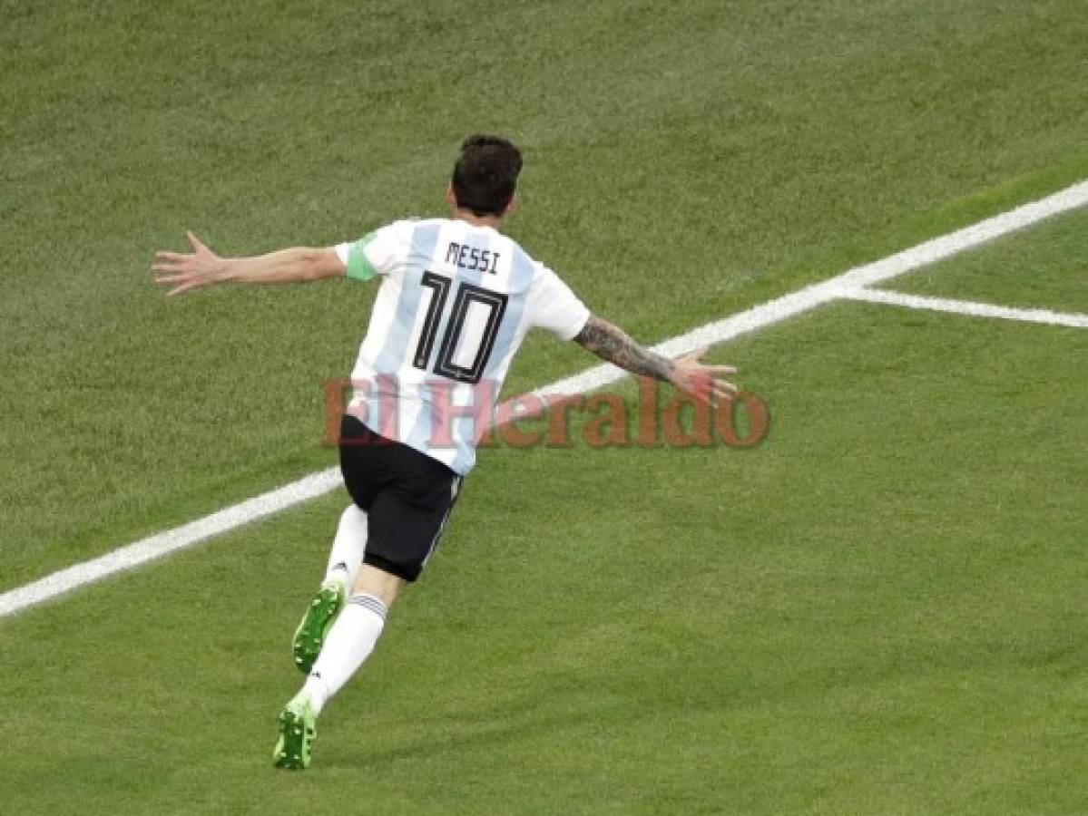 Messi, el 10 de Argentina, protagoniza golazo ante Nigeria y emociona a la hinchada 'Albiceleste'
