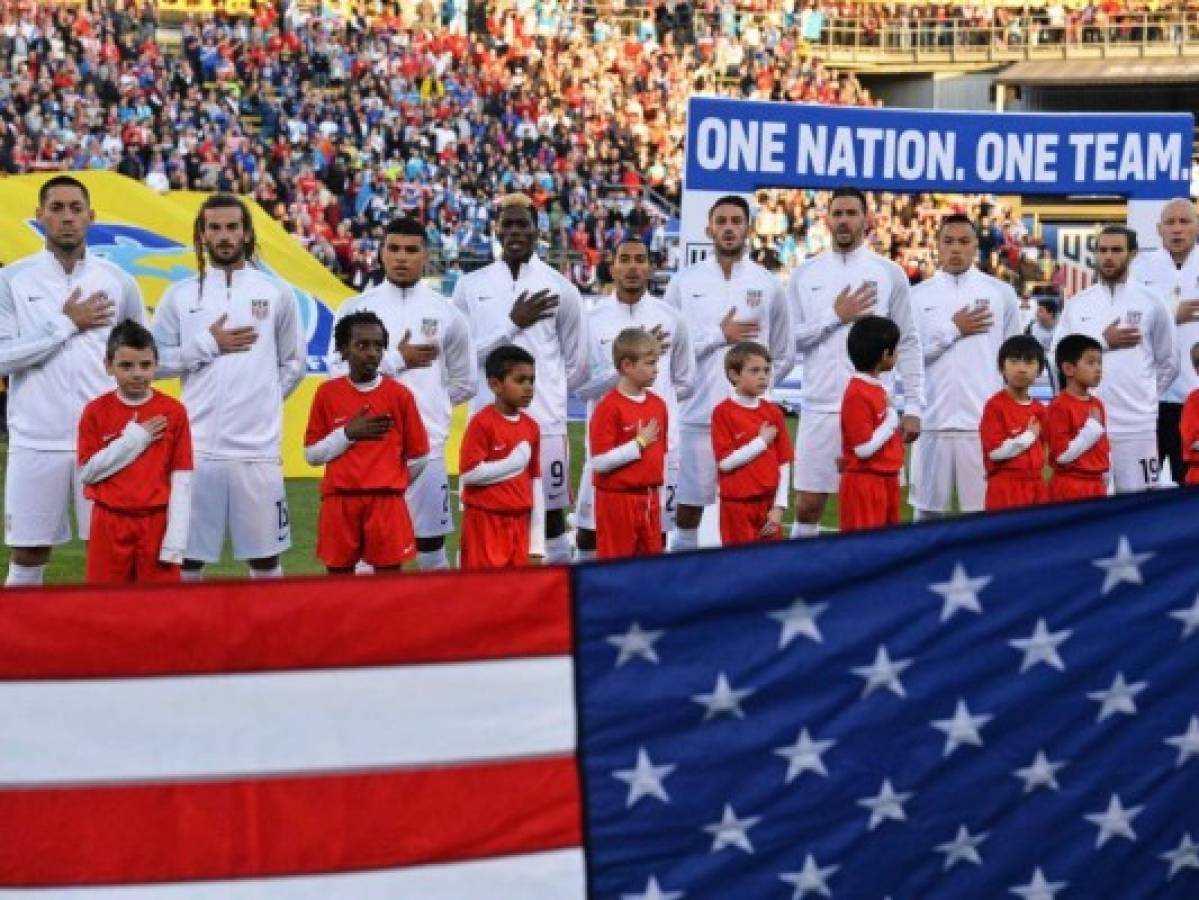 Jugadores de Estados Unidos deberán respetar su himno ante Honduras para no ser sancionados