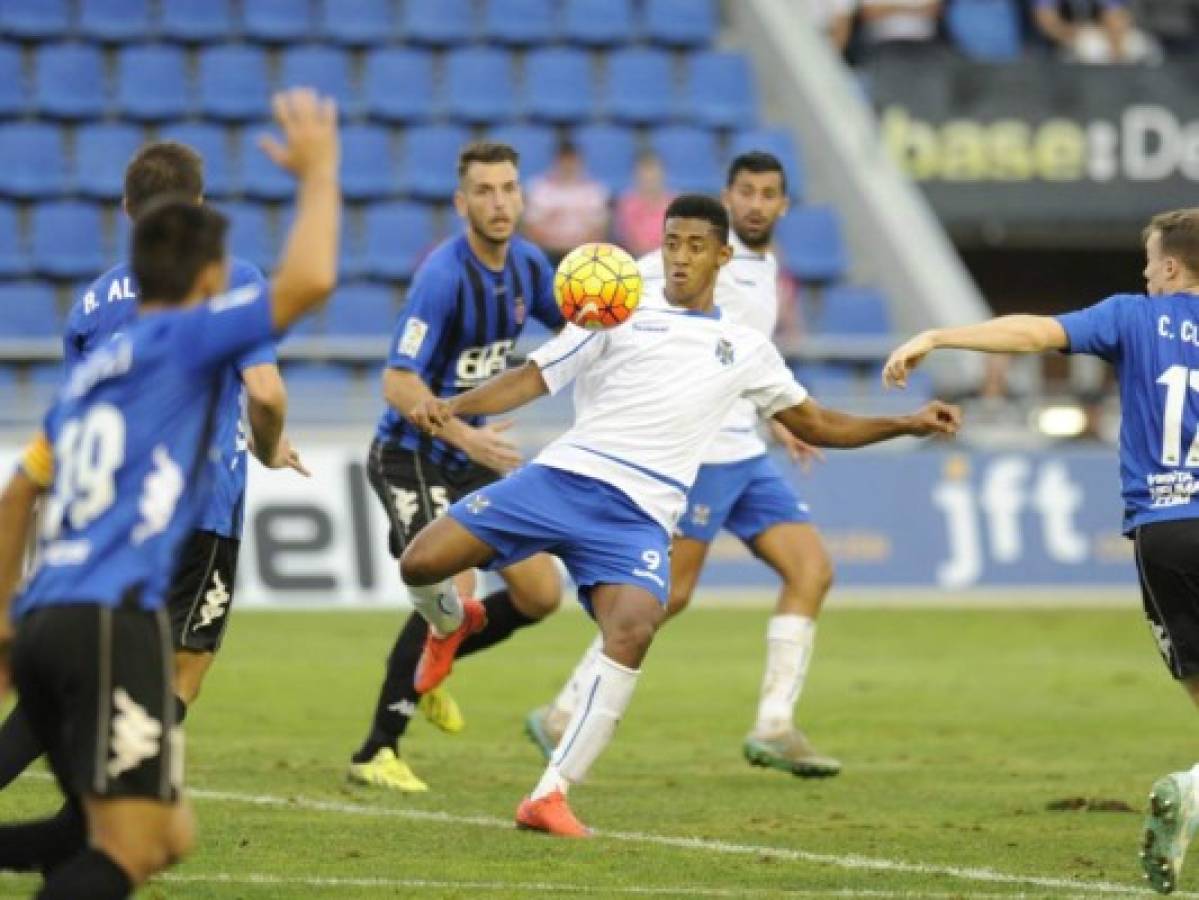 Anthony el Choco Lozano: Mi primer gol con el Tenerife lo celebré con rabia