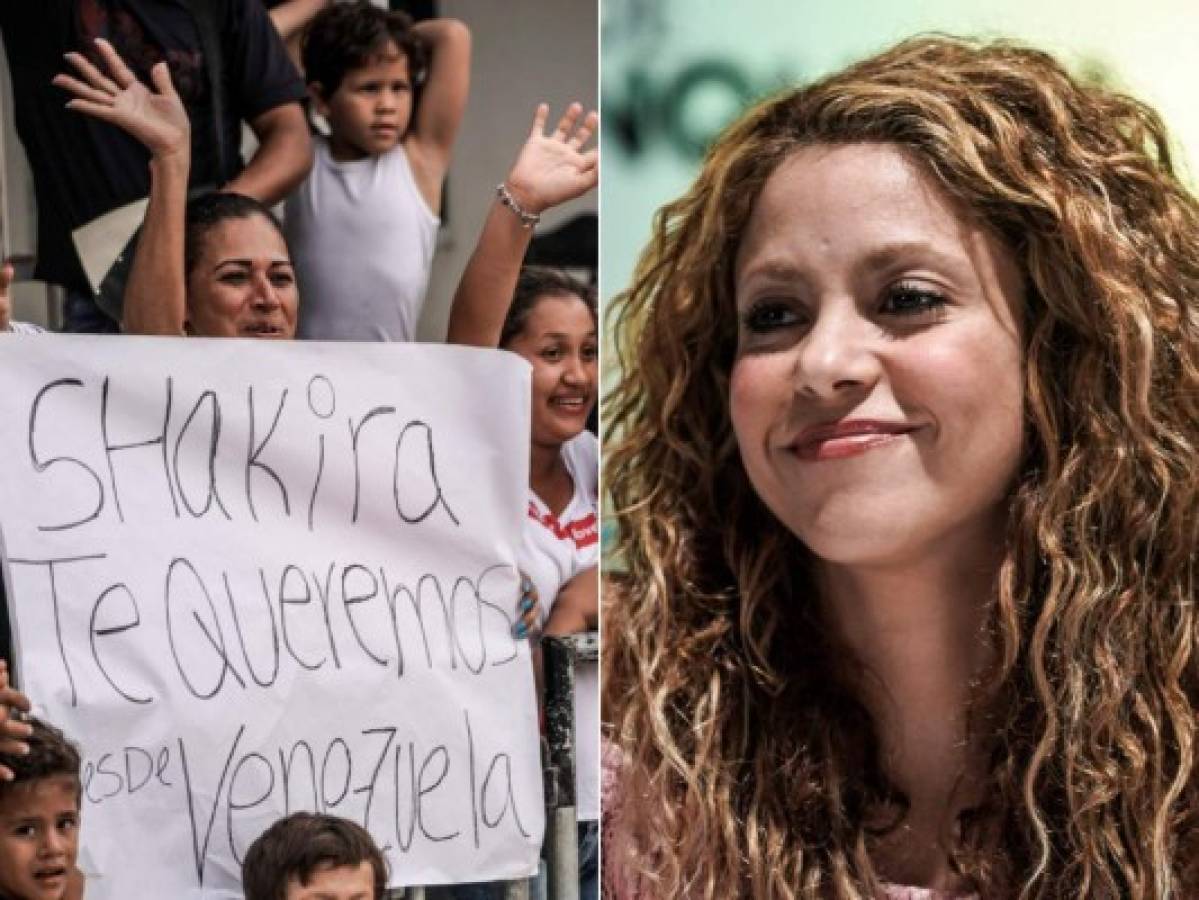 Shakira pide a colombianos abrir las puertas a migrantes venezolanos que huyen de su país