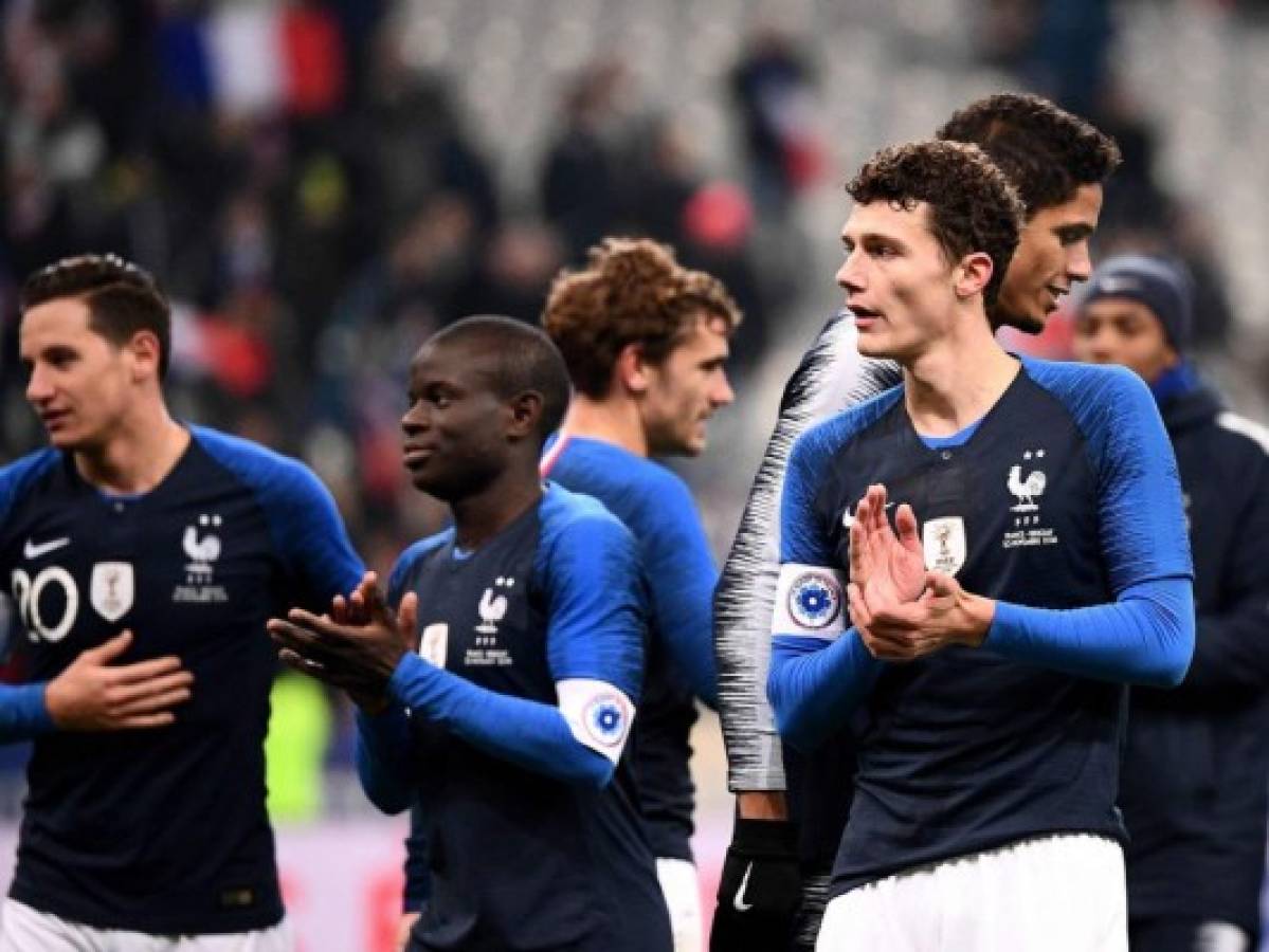 Francia derrota a Uruguay en revancha tras el Mundial Rusia 2018