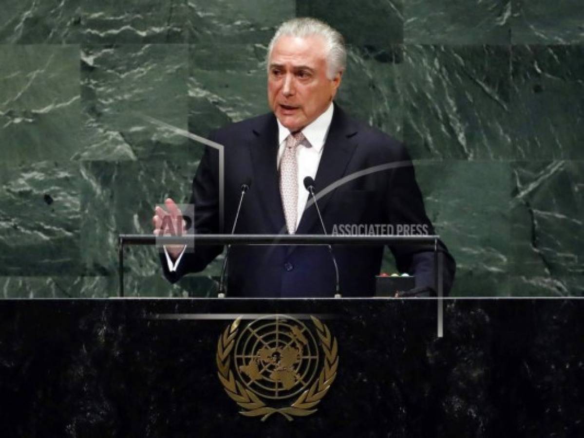 Policía Federal de Brasil pide imputar a Michel Temer por corrupción