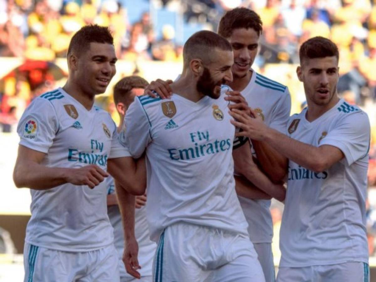 Real Madrid gana fácilmente el encuentro 0-3 ante Las Palmas