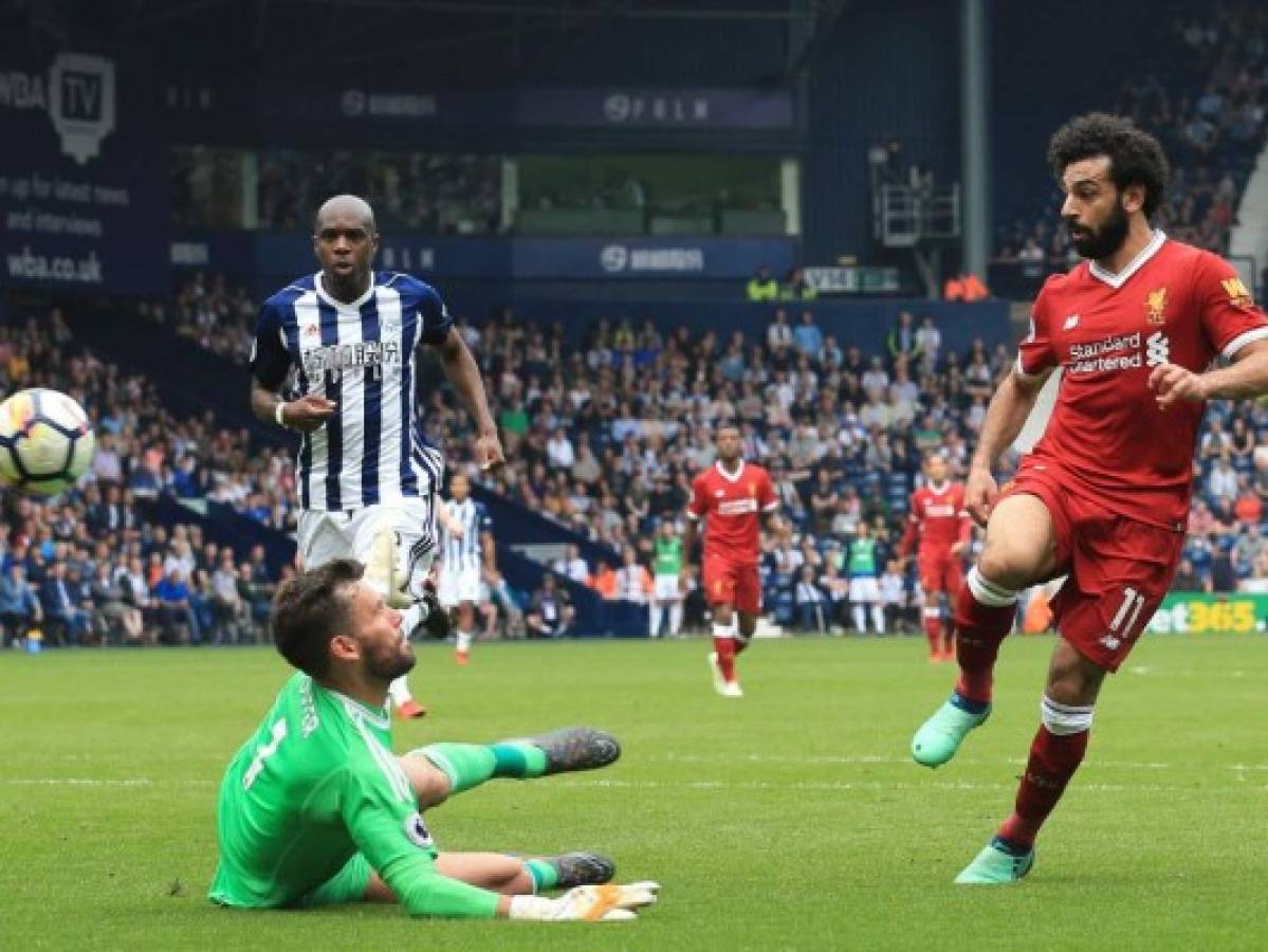Salah iguala récord de goles en una temporada en la Premier League