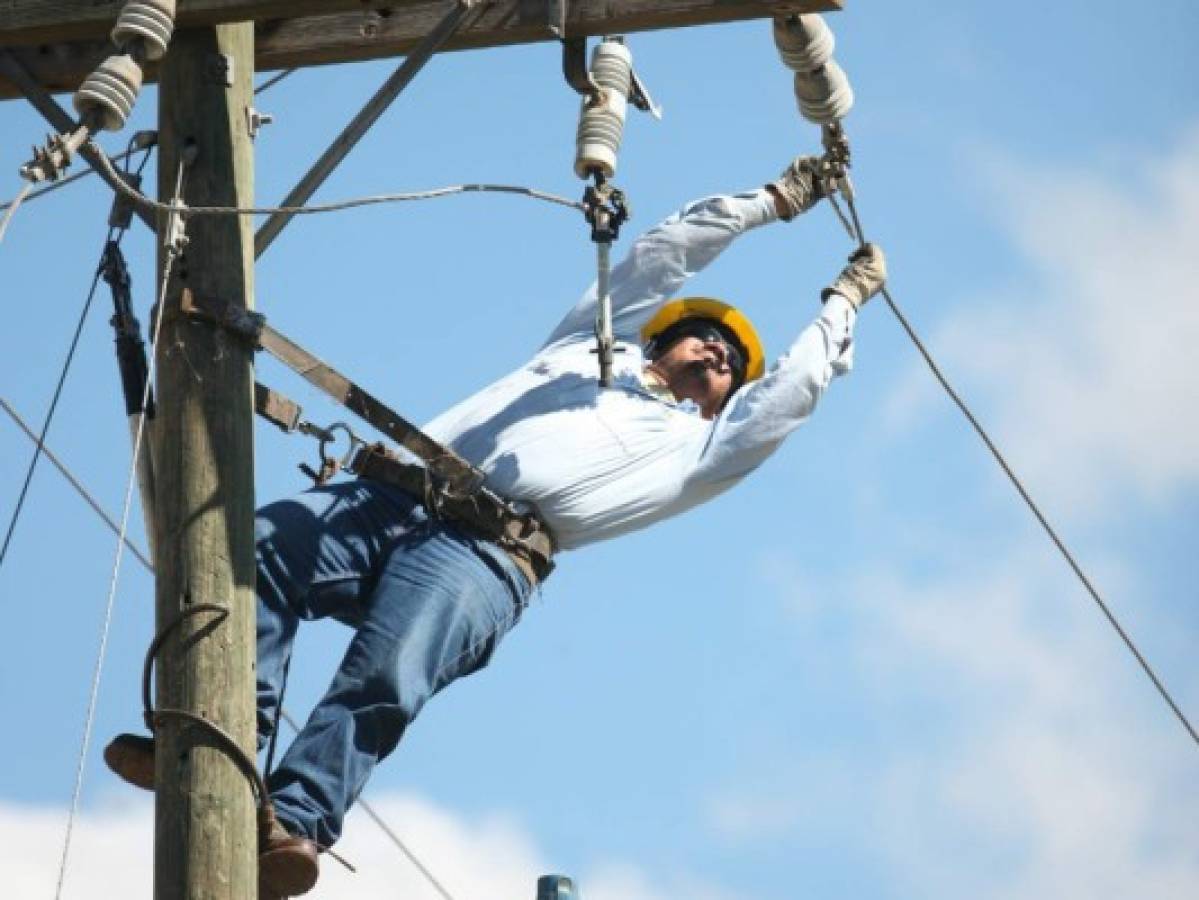 Sectores que no tendrán energía eléctrica este domingo en Honduras