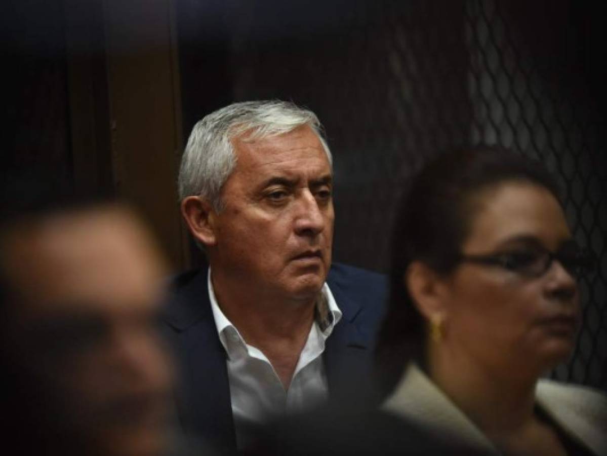 Expresidente guatemalteco preso será investigado por otro caso de corrupción