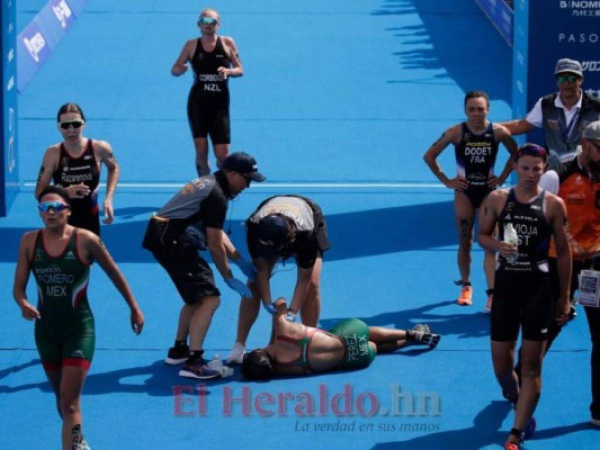 Calor en Tokio obliga abreviar prueba de triatlón femenino