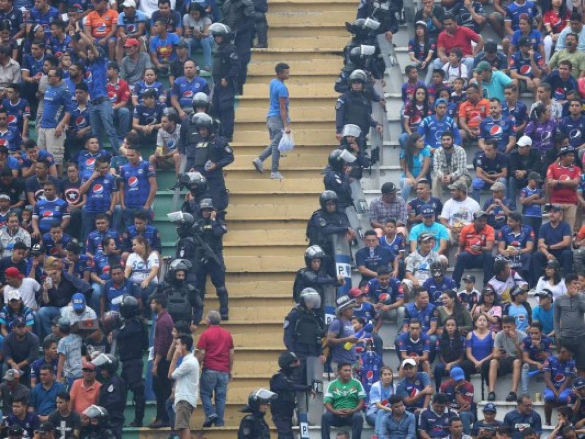 Partidos de Liga Nacional de Honduras se jugarían con aficionados