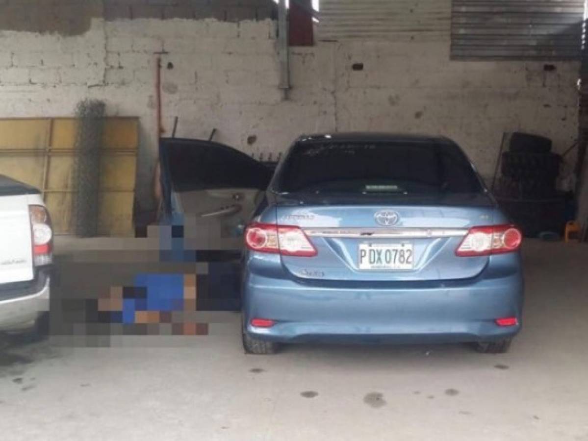 Matan a transportista dentro de un car wash en San Pedro Sula