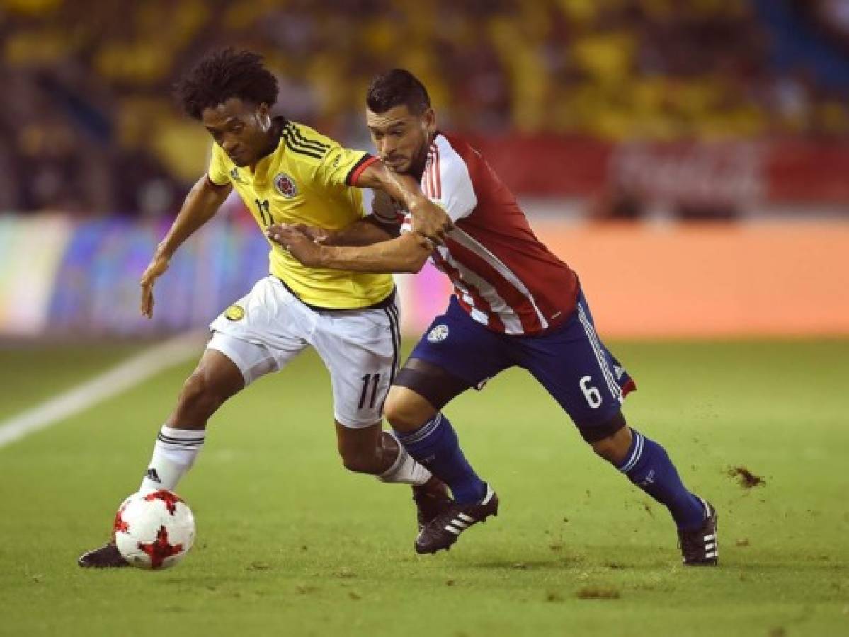 Colombia pierde in extremis con Paraguay 2-1 y arriesga clasificación a Rusia 2018