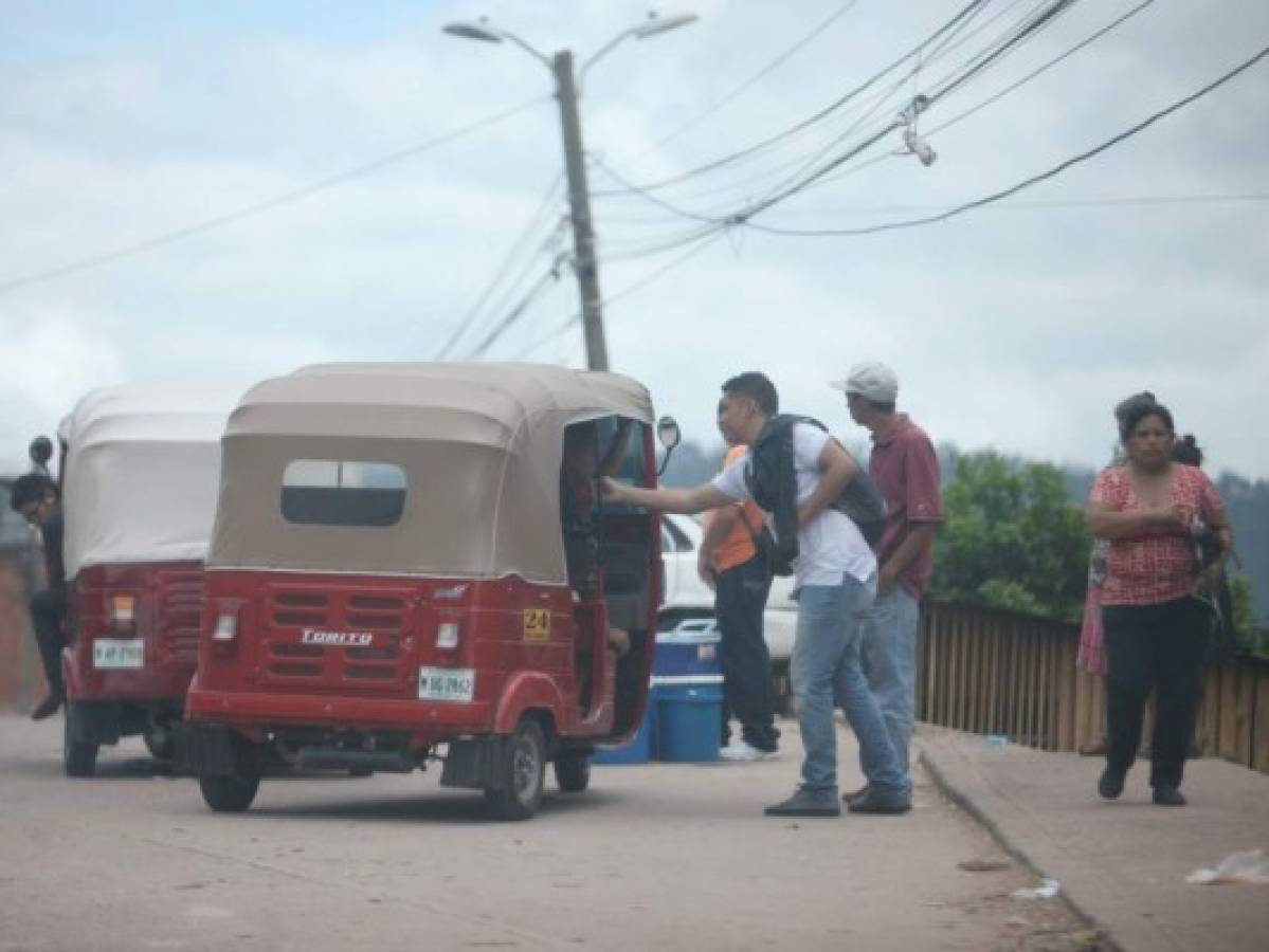 Señalizarán las zonas de servicio de las mototaxis