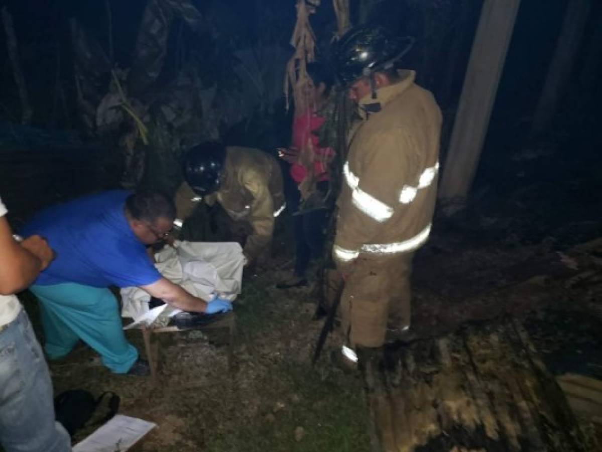 Niño muere carbonizado tras incendiarse una vivienda en Tocoa, Colón