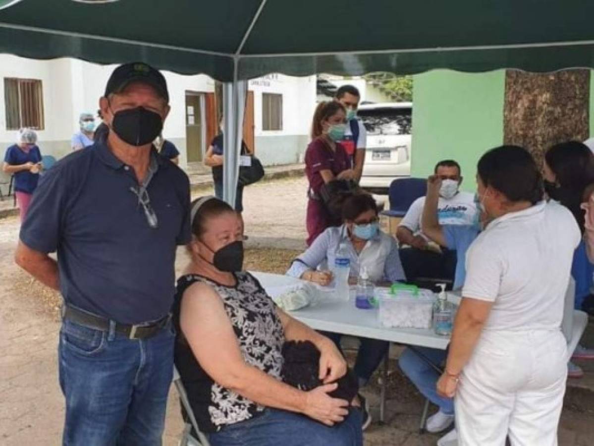 Choluteca inicia vacunación anticovid con AstraZeneca a mayores de 70 años