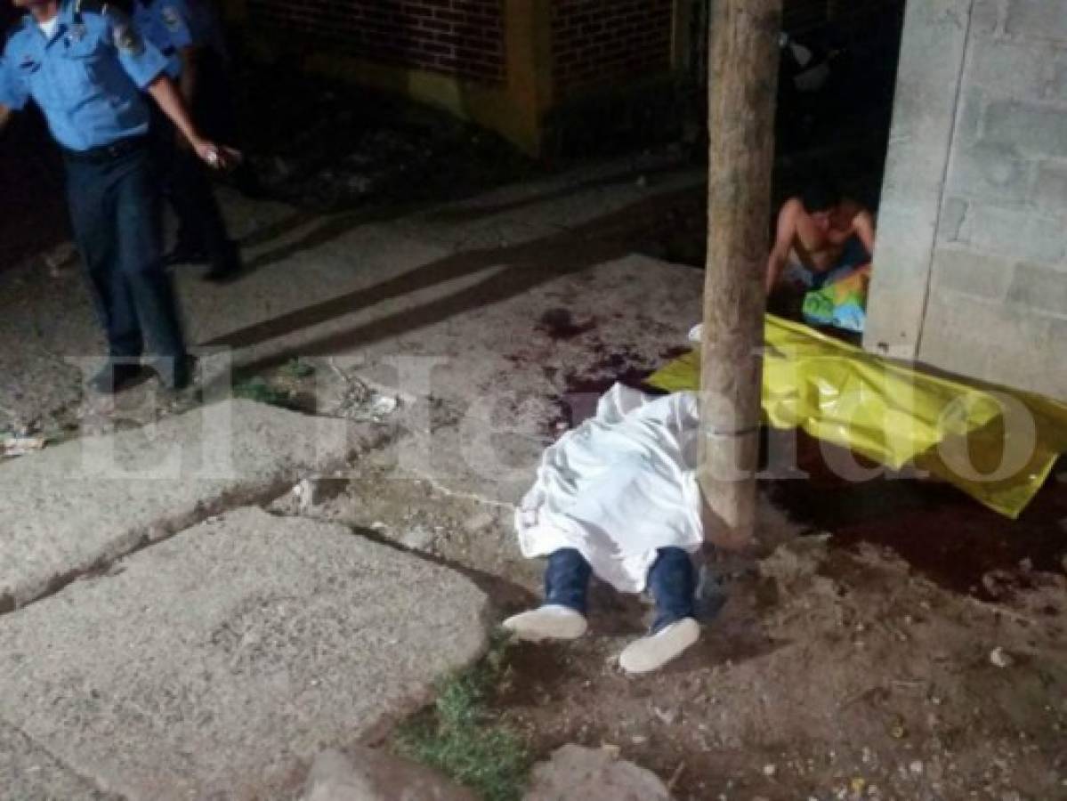 Masacran a cuatro personas a quemarropa en la Arturo Quezada de Comayagüela