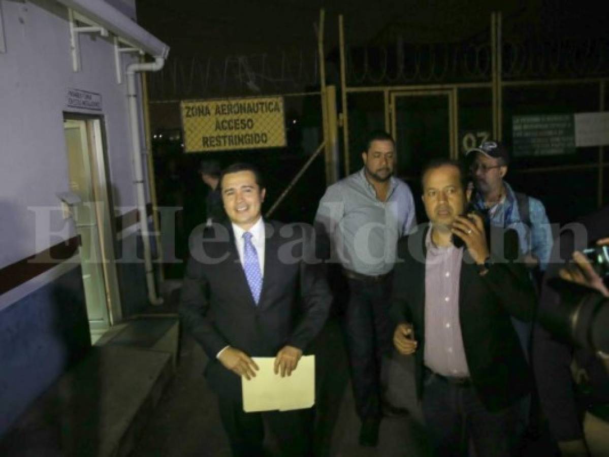 Tony Hernández llega a Honduras tras comparecencia en Estados Unidos