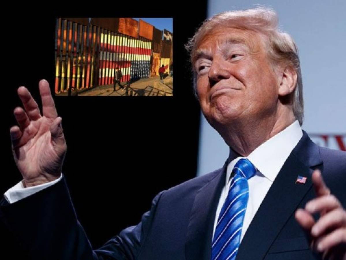 Cámara Baja aprueba 5,700 millones de dólares para el muro fronterizo de Donald Trump
