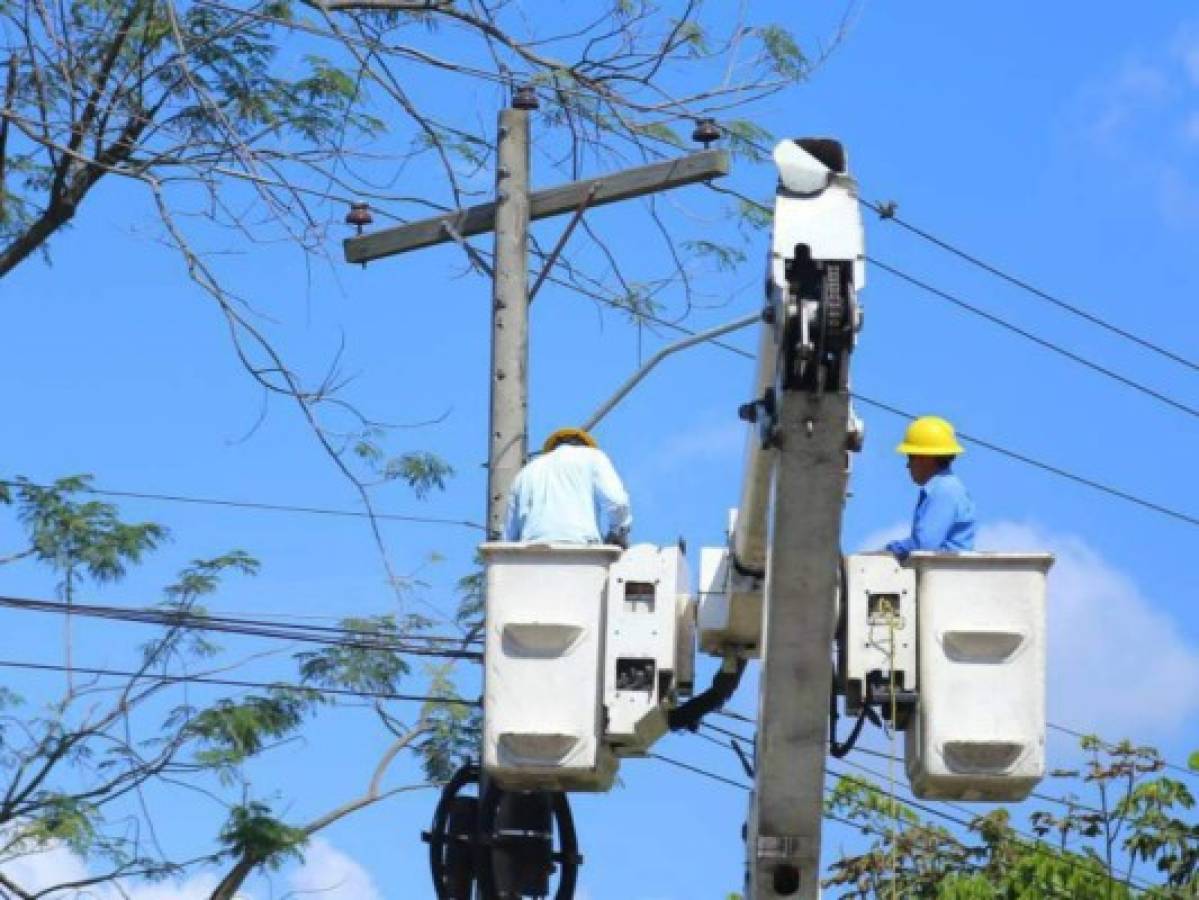 Listado de sectores que no tendrán energía eléctrica este lunes en Honduras