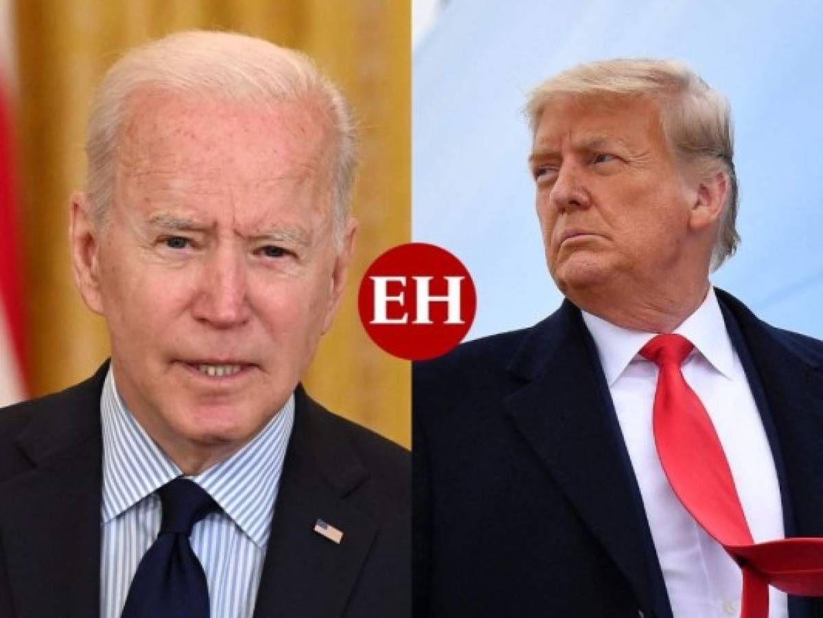 Trump acusa a Biden de 'debilidad' y 'falta de apoyo a Israel'