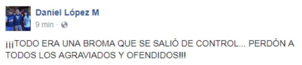 Hondureño se identifica en Facebook como el ladrón del gorro de Ronaldinho y le llueven las críticas