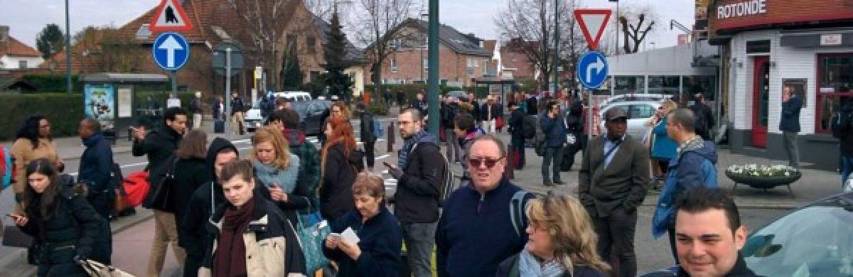 Las fotos del terror que vivió Bruselas