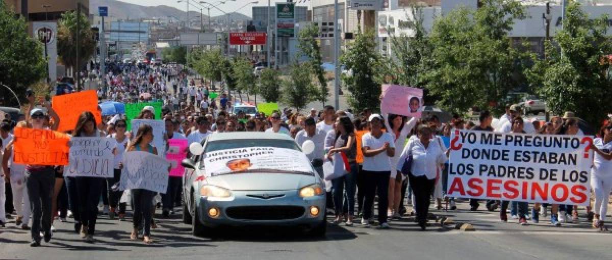 Marchan para exigir justicia por niño mexicano asesinado por otros en un 'juego'